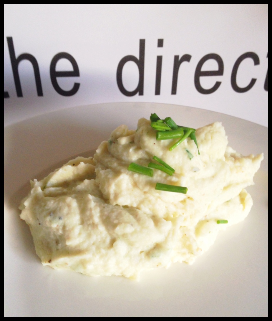 Cauliflower Puree/ Healthy “Mashed Potatoes”
